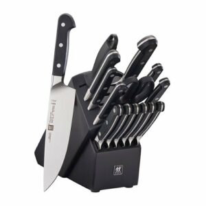 ZWILLING - Pro 16-pc Knife Block Set - Black