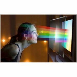 SaharaCase - Anti-Blue Light TV Screen Protector for Most 43" TVs - Clear