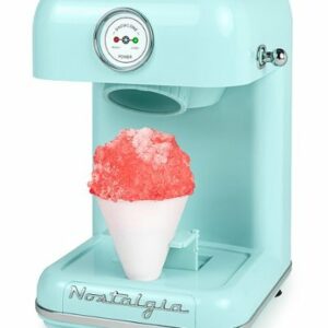 Nostalgia - CLSC1AQ Classic Retro Snow Cone Maker - Aqua