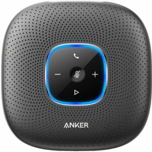 Anker - PowerConf Bluetooth Speakerphone Conference Speaker - Black