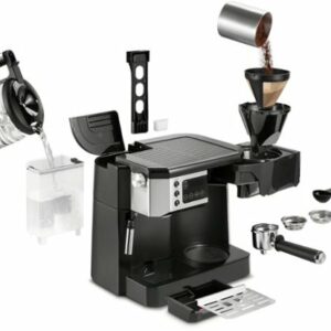 De'Longhi - Digital All-in-One Combination Coffee and Espresso Machine - Black and Stainless Steel