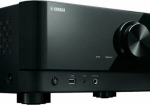 Yamaha - RX-V4A 5.2-channel AV Receiver with 8K HDMI and MusicCast - Black