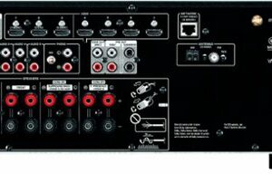 Yamaha - RX-V6A 7.2-channel AV Receiver with 8K HDMI and MusicCast - Black