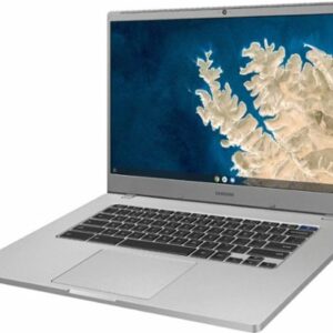 Samsung - Geek Squad Certified Refurbished 15.6" Chromebook - Intel Celeron - 4GB Memory - 32GB eMMC Flash Memory - Platinum Titan