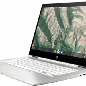 HP - Geek Squad Certified Refurbished 14" Touch-Screen Chromebook - Intel Celeron - 4GB Memory - 32GB eMMC Flash Memory - Ceramic White