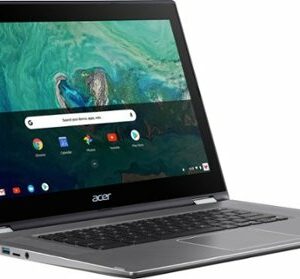 Acer - Geek Squad Certified Refurbished Spin 15 2-in-1 15.6" Touch-Screen Chromebook - Intel Pentium - 4GB Memory - 64GB SSD - Sparkly Silver