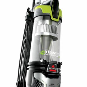 BISSELL - CleanView Allergen Lift-Off Pet Vacuum - Black/ Electric Green