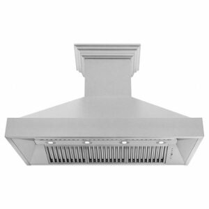 ZLINE - 48" Fingerprint Resistant Stainless Steel Range Hood (8654SN-48) - Silver