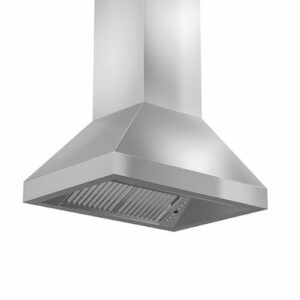 ZLINE - 36 in. Outdoor Island Mount Range Hood (597i-304-36) - Silver