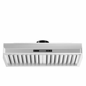 ZLINE - 36 in. Under Cabinet Range Hood in Stainless Steel (621-36) - Silver