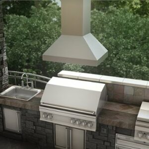 ZLINE - 36 in. Island Mount Range Hood (597i-36) - Silver