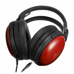 Audio-Technica - ATH-AWAS Closed-Back Wood Headphone - Cherry