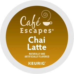 Café Escapes - Chai Latte Keurig Single-Serve K-Cup Pods, 24 Count