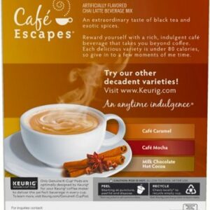 Café Escapes - Chai Latte Keurig Single-Serve K-Cup Pods, 24 Count