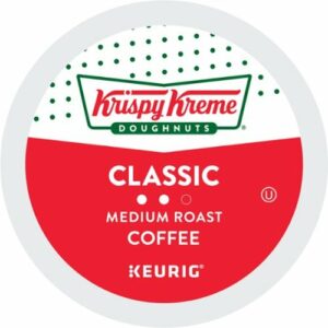 Krispy Kreme - Classic Coffee, Keurig Single Serve K-Cup Pods, Medium Roast, 24 Count