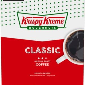 Krispy Kreme - Classic Coffee, Keurig Single Serve K-Cup Pods, Medium Roast, 24 Count