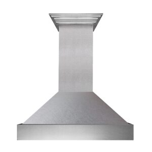 ZLINE - 30" Fingerprint Resistant Stainless Steel Range Hood (8654SN-30) - Silver