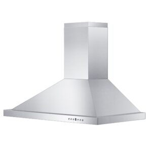 ZLINE - 36 in. Outdoor Wall Mount Range Hood in Stainless Steel (KB-304-36) - Silver