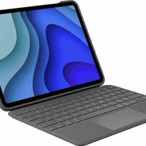 Logitech - Folio Touch Keyboard Folio for Apple iPad Pro 11" (1st, 2nd, 3rd & 4th Gen) with Precision Trackpad - Graphite