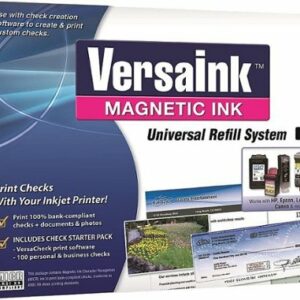 VersaCheck - VersaInk-Nano Universal Refill Kit - Black