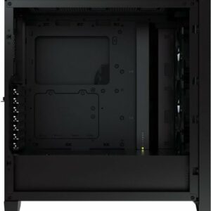 CORSAIR - iCUE 4000X ATX RGB Tempered Glass Mid-Tower - Black