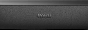 Roku - Streambar Powerful 4K Streaming Media Player, Premium Audio, All in One, Voice Remote and TV controls - Black