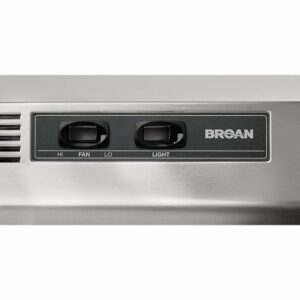 Broan BUEZ1 Economy 30-Inch White - Silver