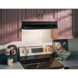 Broan BUEZ0 30-Inch Ducted Under-Cabinet Hood - Black