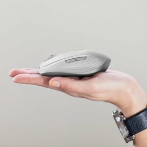 Logitech - MX Anywhere 3 Wireless Bluetooth Fast Scrolling Mouse with Customizable Buttons - Rose