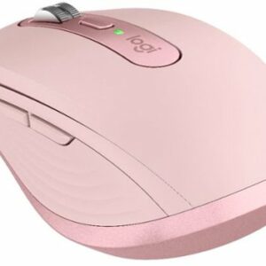 Logitech - MX Anywhere 3 Wireless Bluetooth Fast Scrolling Mouse with Customizable Buttons - Rose