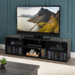 CorLiving - Fiji TV Bench, For TVs up to 85" - Ravenwood Black