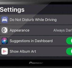 Pioneer - 6.8" Android Auto™ and Apple CarPlay® Bluetooth® Digital Media (DM) Receiver - Black