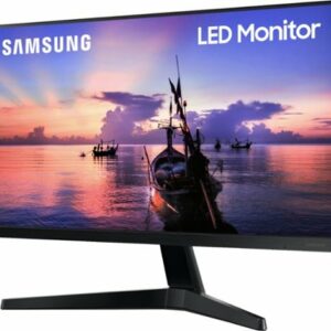 Samsung - Geek Squad Certified Refurbished 24" LED FHD FreeSync Monitor - Dark Blue-Gray