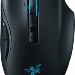 Razer - Naga Pro Wireless Optical with Interchangeable Side Plates in  2, 6, 12 Button Configurations Gaming Mouse - Black