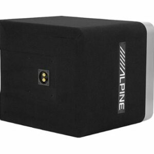 Alpine - Halo S-Series 12" Single 2 Ohm Preloaded Subwoofer Enclosure - Black