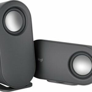 Logitech - Z407 2.1 Bluetooth Computer Speaker System with Wireless Control (3-Piece) - Black