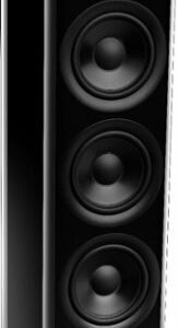 JBL - HDI3800 Triple 8-inch 2-1/2 way Floorstanding Loudspeaker with 1" compression tweeter - Gloss Black Finish