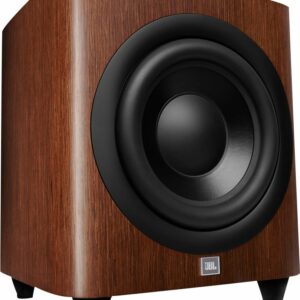 JBL - HDI 1200P 12" 1000W Powered Subwoofer - Walnut