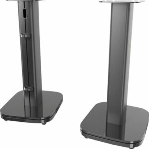 JBL - HDI-FS floor stands for HDI1600 bookshelf speakers, pair - Gloss Black