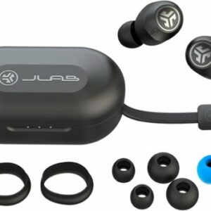 JLab - JBuds Air ANC True Wireless Earbuds - Black