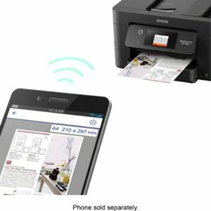 Epson - WorkForce Pro WF-3820 Wireless All-in-One Printer - Black