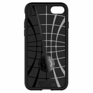 Spigen - Core Armor Hard Shell Case for Apple iPhone SE (2nd Generation)/8/7 - Black