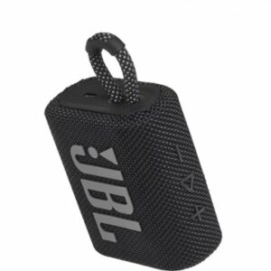 JBL - GO3 Portable Waterproof Wireless Speaker - Black