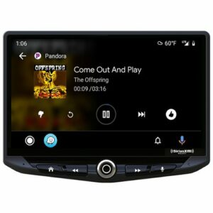 Stinger - 10” Android Auto/Apple CarPlay Bluetooth Digital Media Receiver - Black