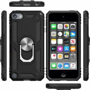 SaharaCase - DualShock Series Case for Apple iPod Touch 7th Generation - Black