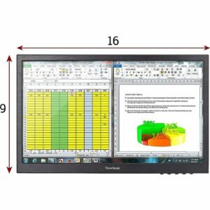 ViewSonic - VA1903H 18.5 LCD Monitor (DisplayPort VGA, HDMI) - Black