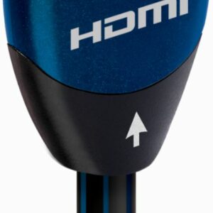 AudioQuest - Ocean 5' 4K-8K-10K 48Gbps In-Wall HDMI Cable - Blue/Black