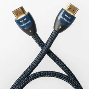 AudioQuest - Sky 10' 4K-8K-10K 48Gbps HDMI Cable - Blue/Black