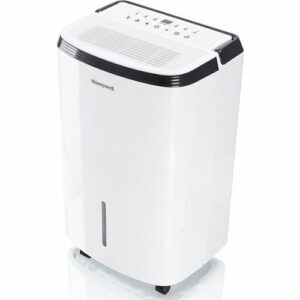 Honeywell - 30 Pint Energy Star Dehumidifier for Small Basements & Crawl Spaces with Mirage Display and Washable Filter - White