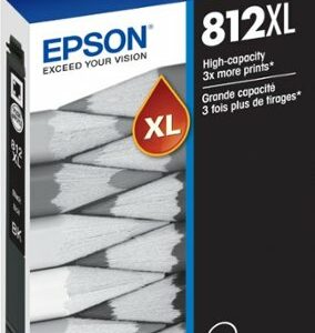 Epson - T812 XL High Yield Ink Cartridge - Black